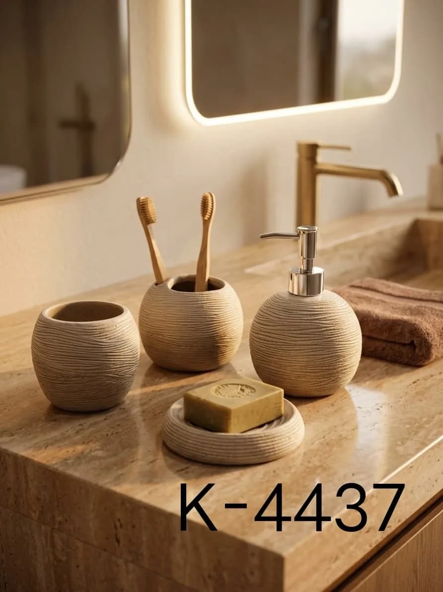 طقم حمام 4 قطع
