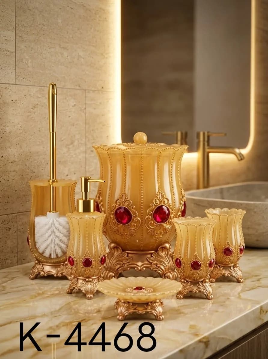 طقم حمام 6 قطع